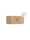 Fylliana Prime Rectangular Loft Closet from Chipboard Artisan 80x52x42cm 863-226-233
