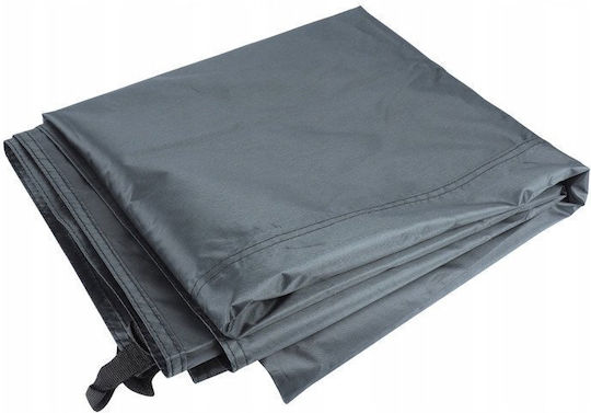 LTC Audio Podea pentru Cort Camping Neagră 222x222cm