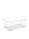 Kis Kunststoff Aufbewahrungsbox mit Deckel Transparent 17.5x11.5x7cm