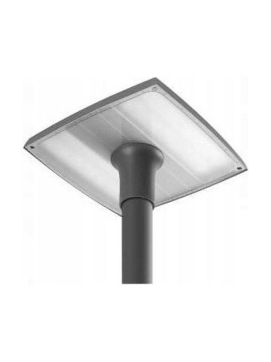 Lena Lighting Φωτιστικό Κολώνα LED Εξωτερικού Χώρου 30W με Φυσικό Λευκό Φως IP66 Γκρι