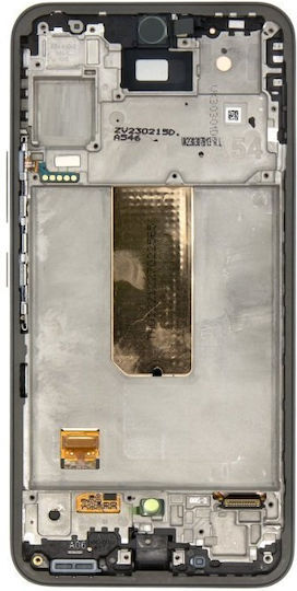Samsung A546b Galaxy A54 5g Lcd Tft Display + Touch Unit + Front Cover Black Oem