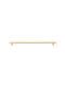 Gtv Ray Möbelgriff aus Zamak Gold Matt 14mm Lochabstände 320mm UZ-RAY-320-18