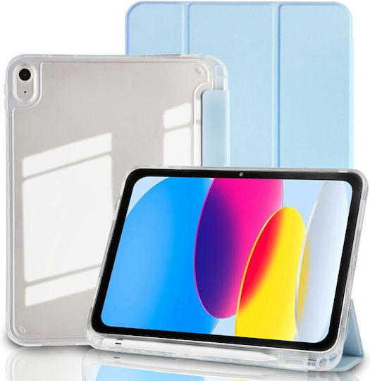 Buchhülle Halterung Stift Hellblau Apple iPad 10,9" (2022) / iPad 11" (2025)