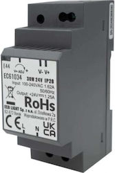 Eco Light DIN Rail Power Supply EC61034