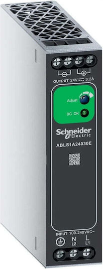 Schneider Sursă De Alimentare Din Șină Cu Ieșire 24V Și Putere 75W 3.2A