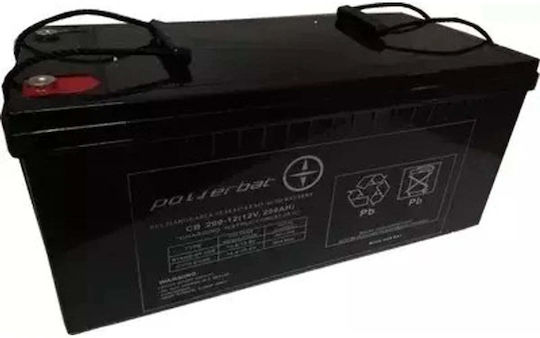Powerbat Powerbat Cb UPS-Batterie mit Gewicht 200Ah und Spannung 12V
