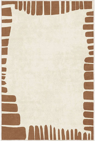 Conceptum Hypnose Rechteckige Küchenmatte Beige-Creme 50x80cm