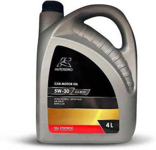 Autoserio 8001 Συνθετικό Λάδι Αυτοκινήτου 5W-30 4lt