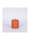 Dekorative Orange Kerze 7x8cm 12 Stück