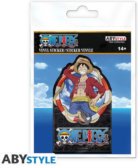 One Piece Individueller Vinyl Wandsticker Luffy Abydco587