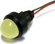 Simet Lumina Indicator Panou Galbenă Simplă