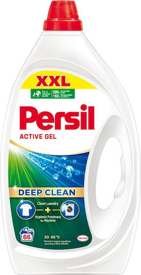 Persil Detergent Lichid pentru Rufe Albe 2.97lt (66 Măsuri)