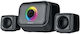 Sven MS-G32 Безжични Компютърни Говорители 2.1 с RGB Осветление и Bluetooth Мощност 13W Черни