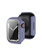 Cadru Dur Lavandă Gri 2-în-1 + Sticlă Călită Apple Watch 40mm