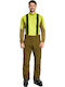 Ziener 131006_99 Pantaloni De Schi Și Snowboard Maro Pentru Bărbați