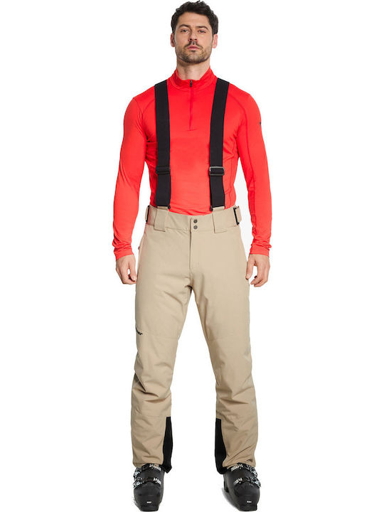 Ziener 131006_60 Pantaloni De Schi Și Snowboard Pentru Bărbați Bej