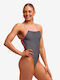 One Piece Swimsuit Pin Stripe