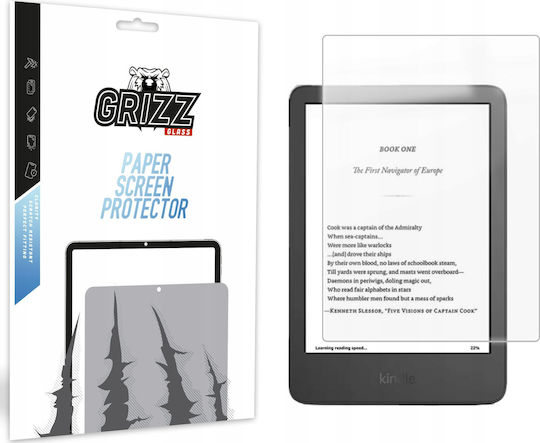 Grizzglass Paperscreen Matte Film Amazon Kindle 6'' 2024