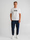 Sweatpants with Elastic Ocean