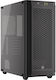 Corsair 480T Airflow MT Gaming Midi Tower Carcasă PC cu Fereastră Laterală și Iluminare ARGB Negru
