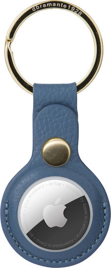 Dbramante Copenhagen Airtag Schlüsselbund-Etui Blau Gold