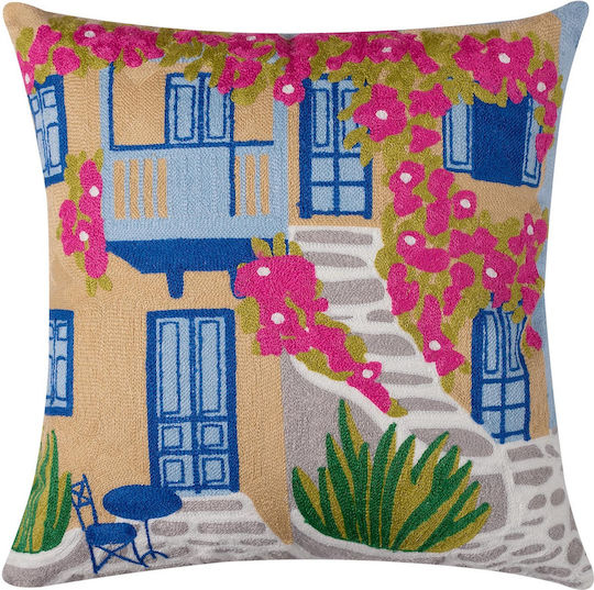 Silk Fashion Dekorativer Kissenbezug C14 Mehrfarbige 45x45cm