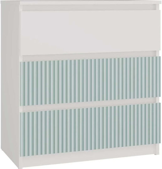 Wooden Chest of Drawers Malwa 70x40x75cm Wooden Chest of Drawers Malwa 70x40x75cm
