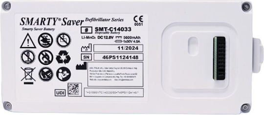 Ami Italia Medizinische Gerätezubehör Defibrillator Batterie Smarty Saver 200j Ersatzteil