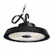 Kanlux Kommerzielle Glockenlichter 200W Naturweiß 17000lm mit Eingebaute LED Schwarz Ø33.6xH33.6cm