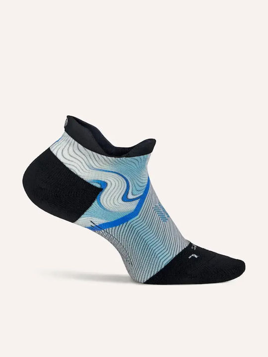 Feetures Elite Light Cushion Sportsocken Blaue Feetures Elite Light Cushion Sportsocken Blaue