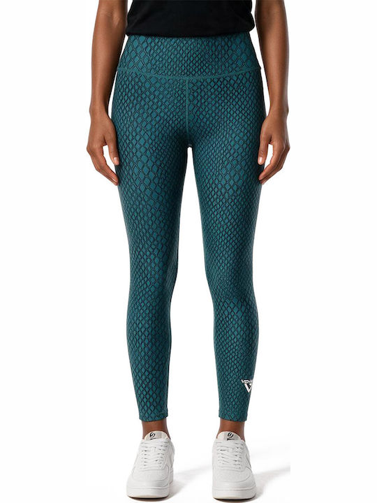Training Women's High Waist Leggings Petrol
