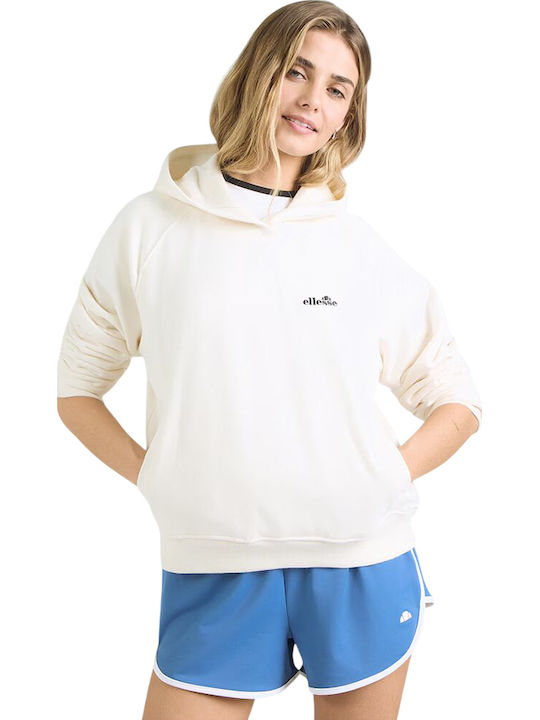 Liscia Oh Women's Hooded Sweatshirt Cardigan White