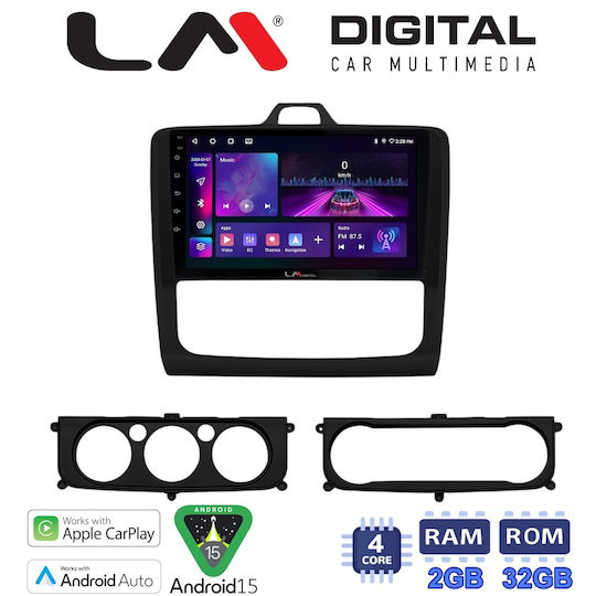 LM Digital Sistem Audio Auto pentru Ford Focus 2004 > 2012 Bluetooth USB Wi-Fi GPS