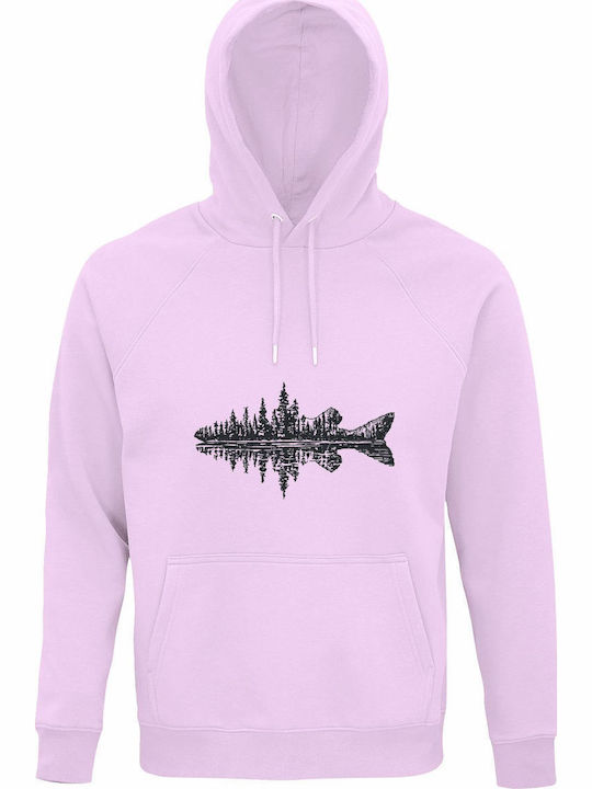 Hanorac Cu Glugă Bumbac Organic Unisex Forest F...