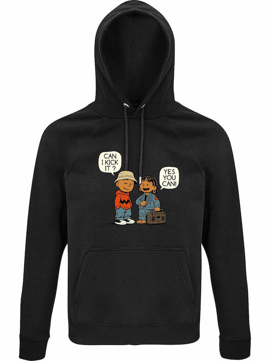 Hanorac Cu Glugă Bumbac Organic Unisex Can I Ki...