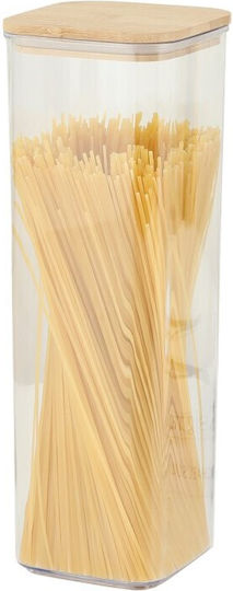 Caseta Cereale Cu Capac Plastic Transparent 1900ml