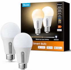 Govee Lampă inteligentă LED pentru dulie E27 alb rece 800lm reglabilă intensitatea luminii Govee Lampă inteligentă LED pentru dulie E27 alb rece 800lm reglabilă intensitatea luminii