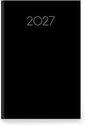 Innostat Simple Weekly Agenda B5 2027 Black 17x...