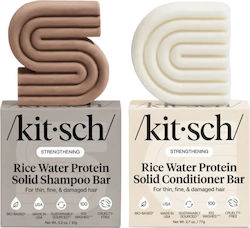 Kitsch Reiswasser & Bar Combo Festes Shampoo 186 g Kitsch Reiswasser & Bar Combo Festes Shampoo 186 g