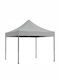 Gazebo Pliabil De Grădină Alb 3x3m