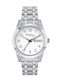 Men's Watch 38mm Battery With Silver Steel Bracelet