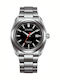 Мъжки Часовник Eco - Drive със Сребрист Метален Гривна