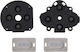 Left Right Rubber Conductive D-pad Buttons Set Playstation Portable Psp 1000 4 Piece Set