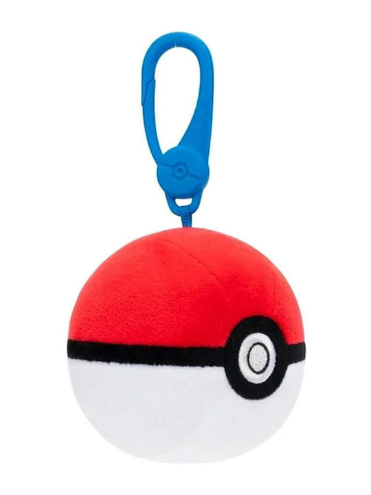 Jazwares Pokémon Plüschiger Schlüsselanhänger Pokémon Ball