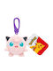 Jazwares Pokémon Plüschiger Schlüsselanhänger Jigglypuff