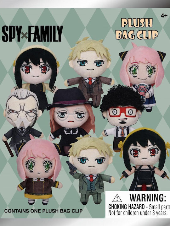 Spy X Family Плюшено Клип Брелок Случайно Съдържание