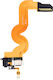 Headphone Jack Charging Port Flex Cable Ipod Touch 5 Black