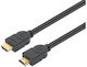 Manhattan Cablu HDMI de sex masculin - HDMI de sex masculin 8 m Negru