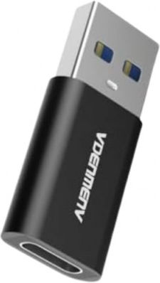 Jager DU13 Μετατροπέας USB-C male σε female