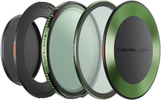 Freewell Комплект Филтри Променлива ND / CPL / ND / Цветен Диаметър 67mm За Фотообективи